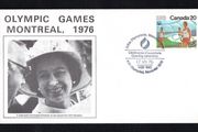 1976 Canada cover commemorating The Queen OPening the Olympic Games, Montreal tying 20c Olympic Commemorative Stamp with Olympic stamp cancel