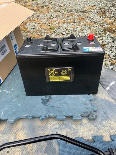 Camper deep cycle battery