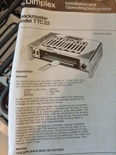 Mid Century Modern Chrome Bar Heater & grill.  Fully Working Vintage 1970s Electric Fire & grill . Still in the packaging. Pristine condition. Working without issue.