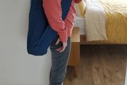 Brand new handmade yoga mat bag