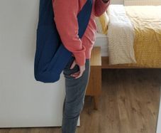 Brand new handmade yoga mat bag