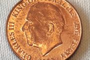 Gibraltar 1p Coin 2023 Charles III Coronation