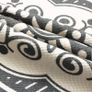 FREE P&P 4ft Circle Rug Round Area Rug Cotton Woven Rug with Tassels Boho Rug Washable Mandala Printed Carpet Indoor Floor Mat for Bedroom Living Room Kitchen Image 5