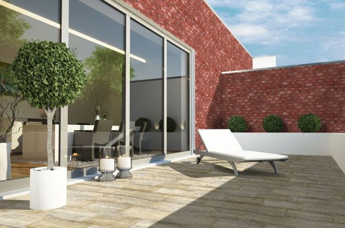 Gothic Bricks With Grey Joint