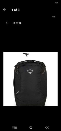 Osprey Ozone 42L Travel Bag (Brand New)