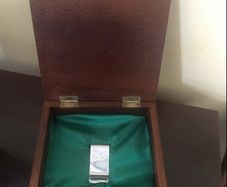 Solid Silver AIB Moneyclip