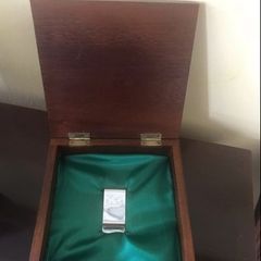 Solid Silver AIB Moneyclip