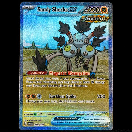 Sandy Shocks EX 250/182 Special Illustration Rare Holo S&V Paradox Rift Pokemon Card