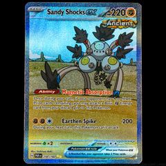 Sandy Shocks EX 250/182 Special Illustration Rare Holo S&V Paradox Rift Pokemon Card