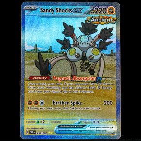 Sandy Shocks EX 250/182 Special Illustration Rare Holo S&V Paradox Rift Pokemon Card