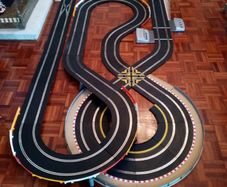 Scalextric Digital 8x4 GT3 Racing Set:   Race 4 cars simultaneously.