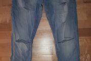 Man's  Jeans With Rips on Knees Size 34 / 32