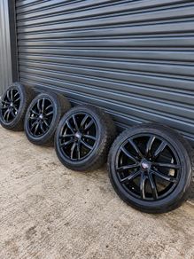 17" Black 5x112 Audi , A4,A5,A6 , VW etc