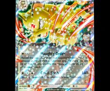 Team Rocket's Persian EX SVP 218 Holo Black Star Promo S&V Scarlet and Violet Pokemon Card