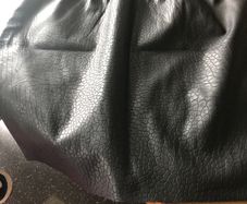 ladies leather look skirt