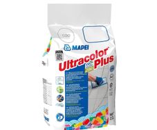 2 bags of Mapei Ultracolour Plus White Wall & floor tile Grout, 5kg