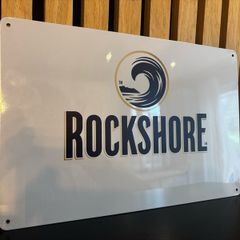 Rockshore Tin Metal Sign