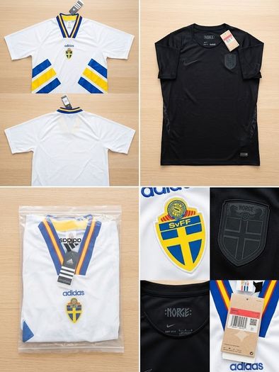 Sweden/ Norway Football Jersey - Brand New with Tags