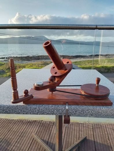 Handmade Rosewood Yarn Winder