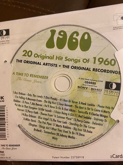 Birthday CD 1960