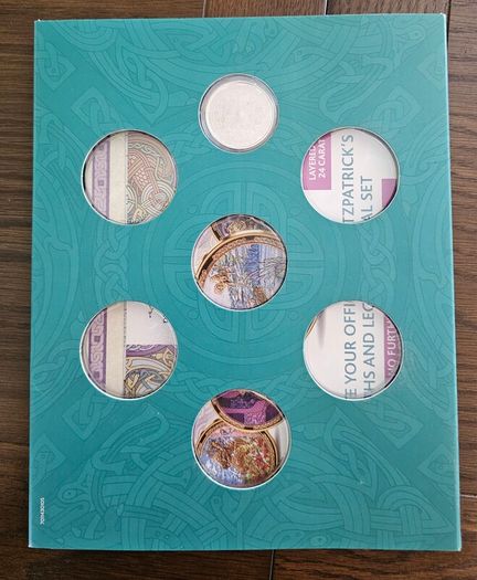 Jim Fitzpatrick Myths and Legends Coin Collection Holder 1 Coin with Cert and Holder