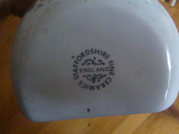 Vintage Staffordshire ....the Hokey pokey man font