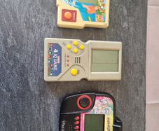 Vintage handheld games systems Tiger and Go