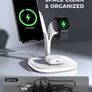 3 in 1 Wireless Charging Station for Apple Devices, MagSafe Wireless Charger Magnetic Charging for iPhone 17/Air/16/15/14/13/12 Series, AirPods Pro 4/3/2,Apple Watch Series/Ultra (with 20W PD Charger) Image 3