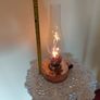 Antique Copper And Brass Portable Oil Lamp Image 3
