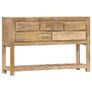 Sideboard 120x30x75 cm Solid Mango Wood Image 10