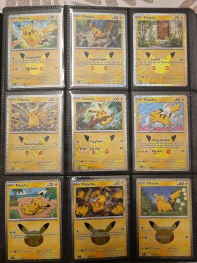 Pokemon 30th Anniversary Binder and Cards