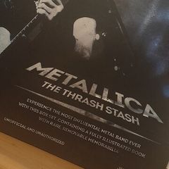 rock music books...metallica