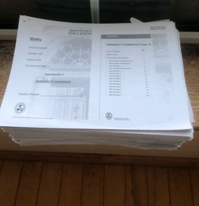 The Institute of Education Maths notes bundle