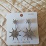 Statement star earrings Image 2