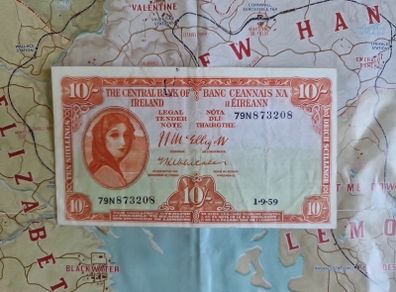 10 Shilling Lady Lavery