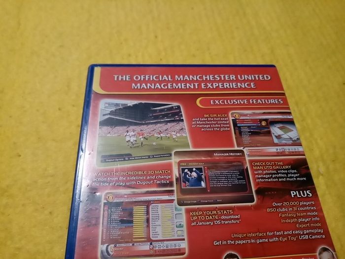 Manchester United Manager 2005 PlayStation 2 ps2 games Original