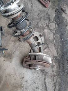 Bmw 3 Series E46 Front Right Leg Brake Disc Suspension Hub Damper