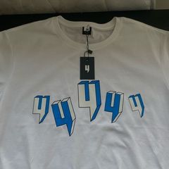 White and Blue Yelir T Shirt
