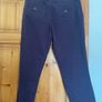 Fat Face cropped chinos purple violet Image 4