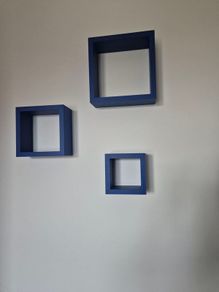 Shelves - Cubes -blue
