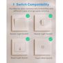 Meross Smart Light Switch Module, DIY Wall Switch Module, Wireless Relay Smart Switch works with Apple HomeKit, Alexa, Google, Remote and Voice Control, No Hub Required, 2.4GHz, 10A, 2 Pack Image 7