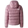 The North Face Girls Junior fully Reversible NorthFace hooded jacket coat pink Junior XL 9 10 11 12 13 14 Image 2