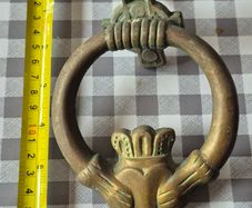 Brass door knocker