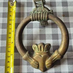 Brass door knocker