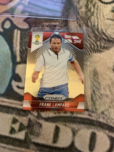 Frank Lampard 2014 World cup prizm card