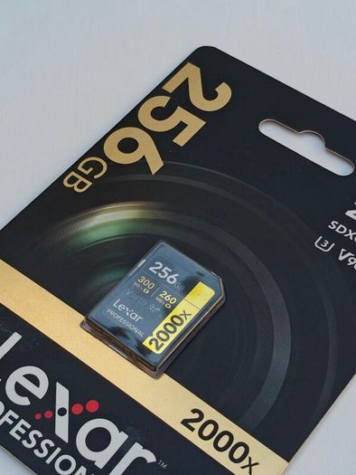 Lexar Sd Card 256gb V90 2000x U3 Uhs 2 8k
