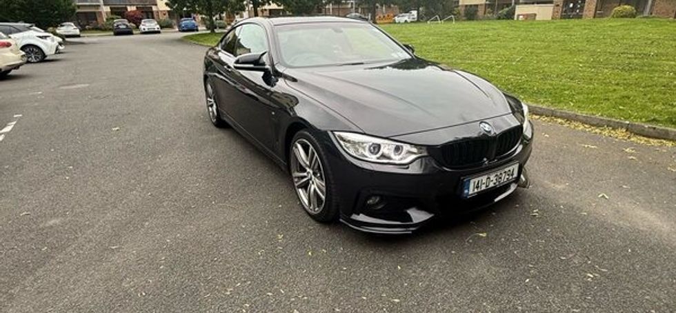 BMW 420d coupe xDrive (black)