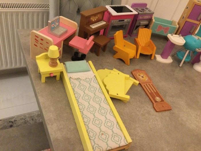 Barbie doll house furniture