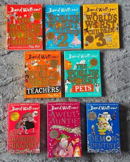 David Walliams 8 books