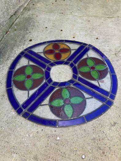 Stained glass sections